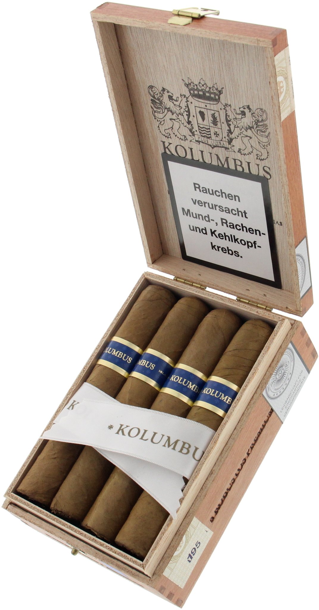 Cigarrenversand24 Kolumbus K Azul Robusto 8 Stück Kiste 3 CV24