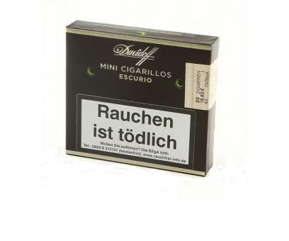 Davidoff Mini Cigarillos Escurio 20 Stück = Packung (-3% CV24-Packungsrabatt) 20 Stück = Packung (-3% CV24-Packungsrabatt)