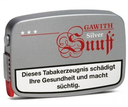 Gawith Silver (Cola) Snuff 10g 1 Stück = Einzelbox 10g 1 Stück = Einzelbox 10g