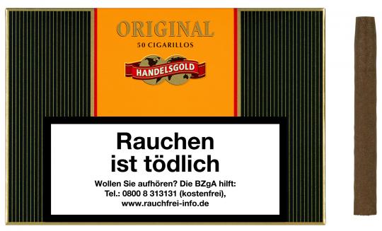 Handelsgold Cigarillos Original Nr. 312 50 Stück = Packung (-3% CV24-Packungsrabatt)