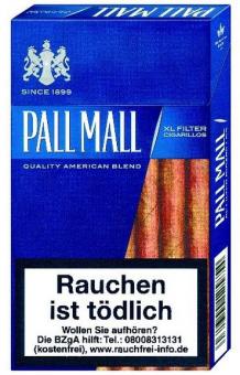 Pall Mall Blue XL Filter-Cigarillos 1 Stück = Packung